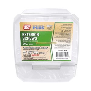 (image for) Grip-Rite PrimeGuard Plus No. 9 wire X 2-1/2 in. L Gold Star Fla