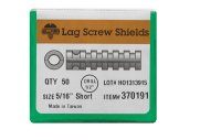 (image for) 5/16 in. Dia. x 5/16 in. Short in. L Zinc Round Head Con