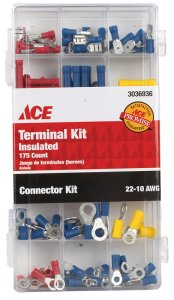 (image for) Terminal and Connector Kit Multicolored 175 pk
