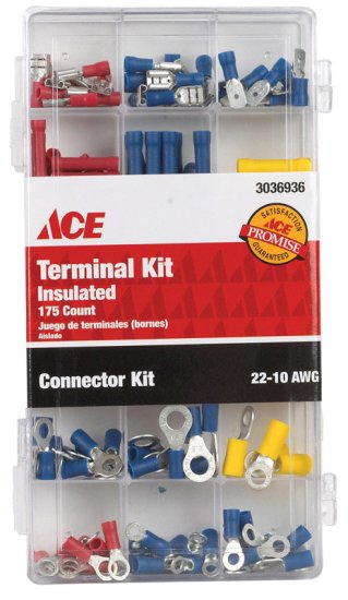 (image for) Terminal and Connector Kit Multicolored 175 pk