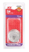 (image for) 1/2 in. FPT Stainless Steel Cap