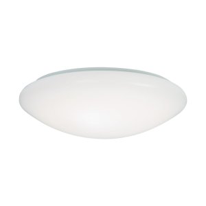 (image for) 9 in. W x 9 in. L x 3.4 in. H White LED Ceiling Light
