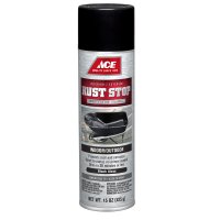 (image for) Rust Stop Gloss Black Spray Paint 15 oz.