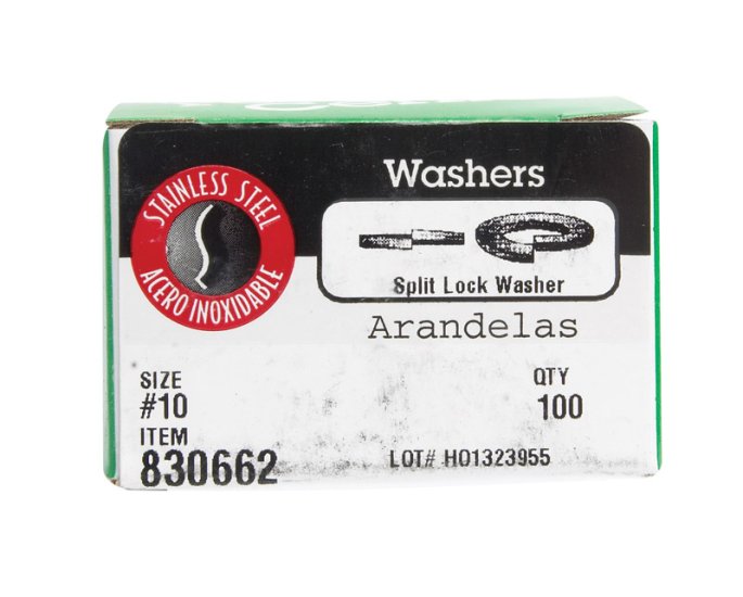 (image for) Stainless Steel Split Lock Washer 100 pc.