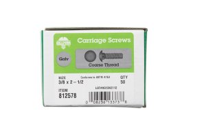 (image for) 3/8 in. Dia. x 2-1/2 in. L Hot Dipped Galvanized Steel C