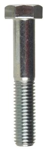(image for) 5/8 in. Dia. x 3-1/2 in. L Zinc Plated Steel Hex Bolt 25
