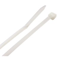 (image for) 8 in. L White Cable Tie 20 pk