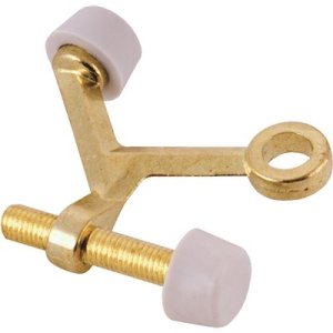 (image for) Polished Brass Hinge Pin Door Stop (10-Pack)