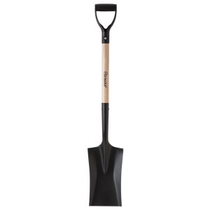 (image for) Truper Steel 7.25 in. W x 40.5 in. L Border Spade Wood