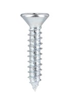 (image for) No. 10 x 1 in. L Phillips Flat Head Zinc-Plated Steel Sh