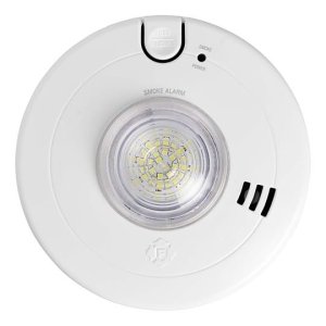 (image for) ADA Strobe Smoke Detector Hardwire w/ Battery