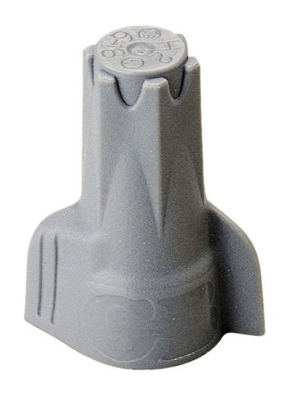 (image for) Hex-Lok 14-6 Ga. Copper Wire Wire Connector Gray