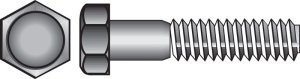 (image for) 5/8 in. Dia. x 6-1/2 in. L Zinc Plated Steel Hex Bolt 25