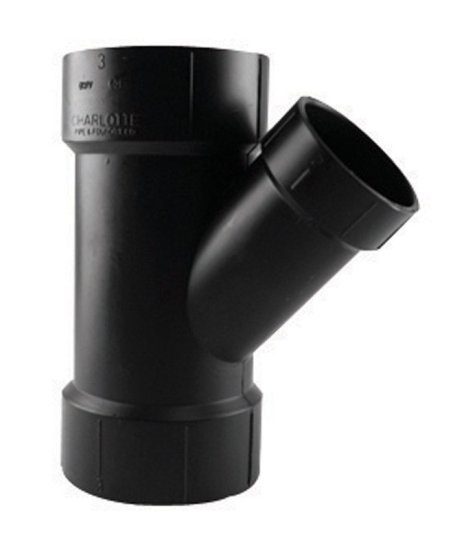 (image for) 4 in. Hub x 4 in. Dia. Hub ABS Wye