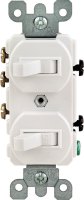 (image for) 15 amps Single Pole or 3-way Duplex Combination Switch W