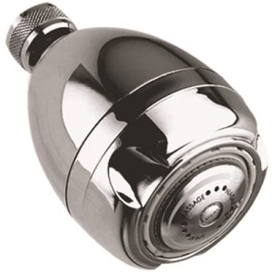 (image for) Chrome Massage 3-Spray Showerhead 1.25 GPM
