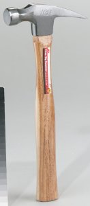 (image for) 16 oz. Smooth Face Rip Claw Hammer Hickory Handle