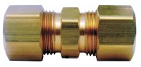 (image for) 1/2 in. Compression x 1/2 in. Dia. Compression Yellow Brass