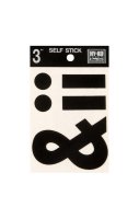 (image for) 3 in. Black Vinyl Self-Adhesive Special Character Symbols