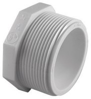 (image for) 1-1/2 in. MPT Plug PVC