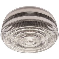 (image for) DRUM-STYLE CEILING FIXTURE REPLACEMENT GLASS WITH CLE