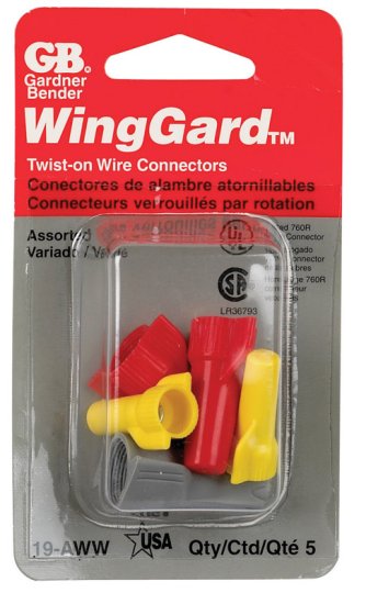(image for) WingGard Copper Wire Wire Connector Assorted 5 pk