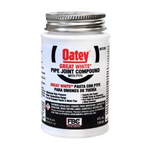 (image for) Oatey Great White White Pipe Joint Compound 4 oz