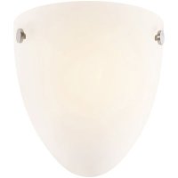 (image for) 8 in. 1-Light Satin Nickel Wall Sconce