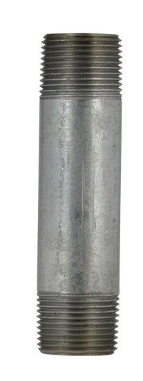(image for) 2-1/2 in. MPT x 6 in. L Galvanized Steel N