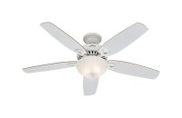 (image for) Fan Builder Deluxe 52 in. Snow White Indoor Ceiling Fan