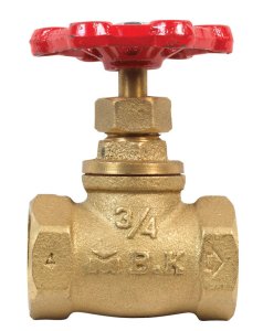 (image for) 3/4 in. 3/4 in. Brass Stop and Waste Valve