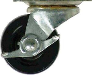 (image for) 4 in. Dia. Swivel Rubber Caster 200 lb. 1 pk