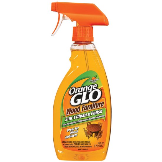 (image for) Orange Scent Wood Cleaner and Polish 16 oz. Liquid