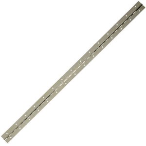 (image for) 1-1/2 in. W x 30 in. L Nickel Steel Continuous Hinge 1 pk