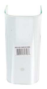 (image for) Rectangle White Glass Fan/Fixture Shade 1 pk