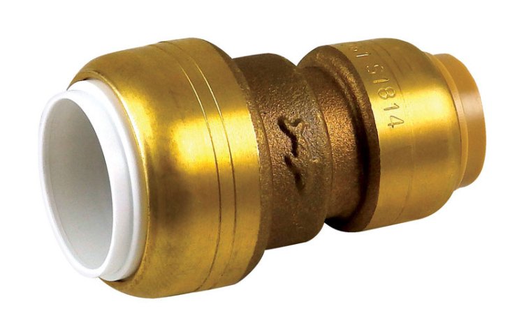 (image for) SharkBite Push to Connect 1/2 in. IPS X 1/2 in. D CTS Brass Coup