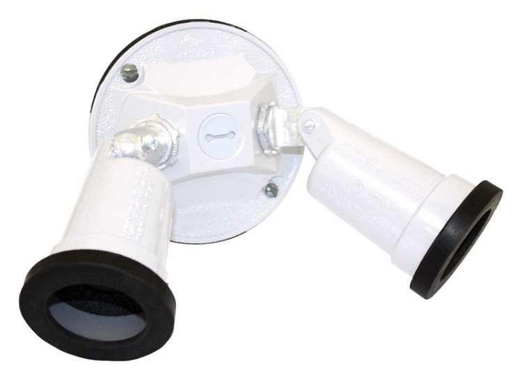 (image for) Electric Switch Controlled White Lamp Holder Kit Hardwired