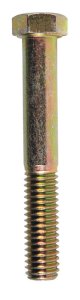 (image for) 7/16 in. Dia. x 3 in. L Heat Treated Steel Hex Head Cap