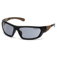 (image for) Carhartt Carbondale Anti-Fog Safety Glasses Gray Lens Black/Tan 