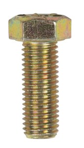 (image for) 3/4 in. Dia. x 2 in. L Heat Treated Steel Hex Head Cap S