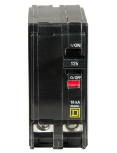 (image for) 125A QO Double Pole Circuit Breaker - Back Ordered