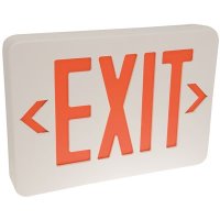 (image for) 2.5-Watt White Integrated LED Exit Sign