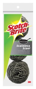 (image for) Scotch-Brite Heavy Duty Scrubbing Pads For Pots and Pans 3 pk
