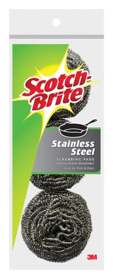 (image for) Scotch-Brite Heavy Duty Scrubbing Pads For Pots and Pans 3 pk
