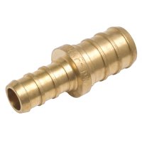 (image for) 3/8 in. PEX x 1/2 in. Dia. PEX Brass Reducing Coupling