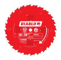 (image for) 10 in. Dia. x 5/8 in. Carbide Tip Ripsaw Blade 24 teeth 1