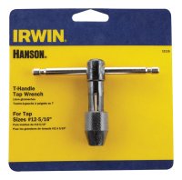 (image for) High Carbon Steel T-Handle Tap Wrench #12 to 5/16 i