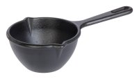 (image for) Logic Cast Iron Pot 5 in. 15 ounces Black