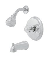 (image for) Essentials Single Handle Tub and Shower 1-Handle Chrome