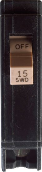 (image for) 15 amps Plug In Single Pole Circuit Breaker Eaton